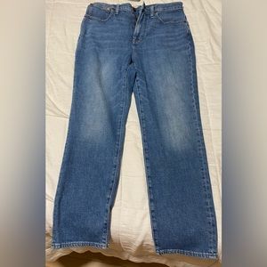 Madewell size 28 the perfect vintage crop jean